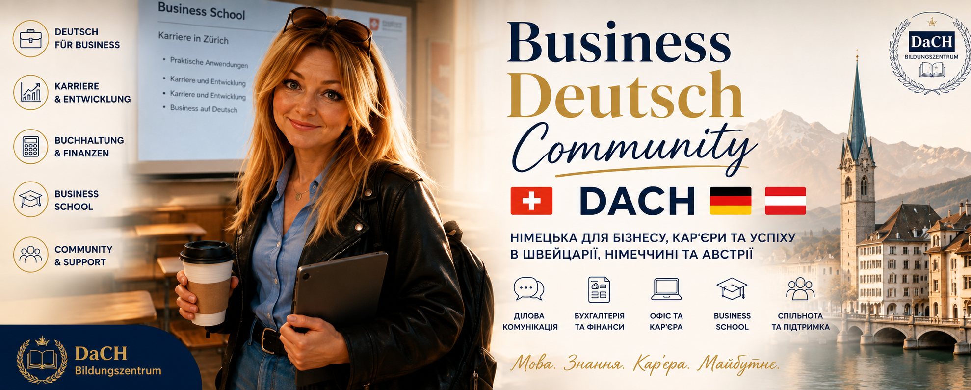 Business Deutsch Community від DaCH Bildungszentrum
